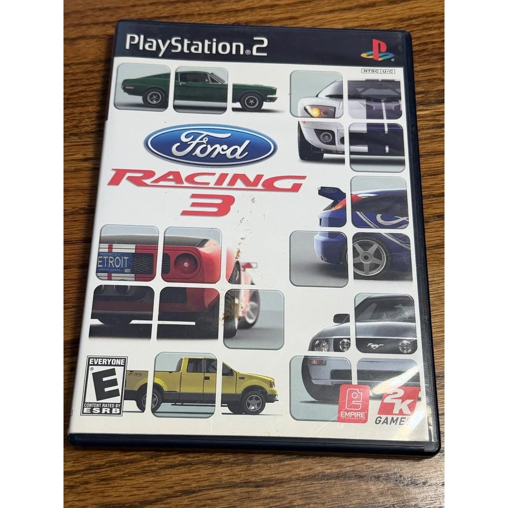 Ford Racing 3 Sony PlayStation 2 PS2 2005 Racing Game NTSC 2K Games Empire